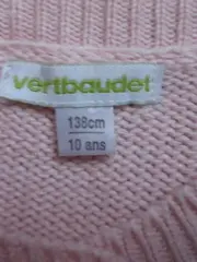 Vorschaubild 5 von Strickjacke Mädchen Gr. 138 Rosa Casual Baumwolle