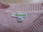 Vorschaubild 4 von Strickjacke Mädchen Gr. 138 Rosa Casual Baumwolle