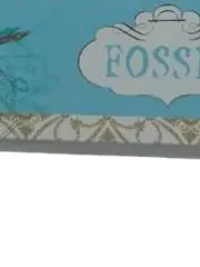 Vorschaubild 3 von Uhrenbox Blechdose Vintage Design Türkis Gold 14x14 cm