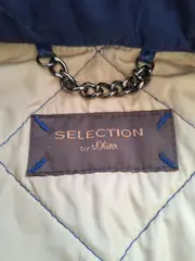 Vorschaubild 5 von Selection Damen Steppjacke Gr. 40 Blau Übergangsjacke