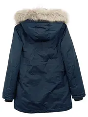 Vorschaubild 2 von Herren Outdoorjacke Blau Einheitsgröße Streetwear Klassisch