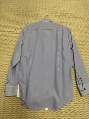 Vorschaubild 2 von Herren Business Hemd Blau Gestreift Größe 41