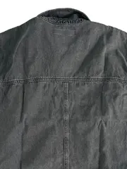 Vorschaubild 8 von Damen Jeansjacke Kurzarm Grau Gr. 34 Baumwolle Casual Denim Hemd