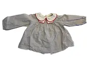 Vorschaubild 1 von Mädchen Bluse Gr. 74 Mehrfarbig Klassisch Baumwolle Kariert