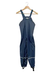 Vorschaubild 1 von Kinder Latzhose Regenhose Gr. 128 Blau Outdoor Praktisch