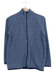 Vorschaubild 1 von Fleecejacke Kinder Gr. 146-152 Blau Casual Outdoor Stehkragen