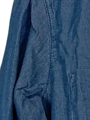 Vorschaubild 5 von EDC Damen Jeanshemd Hemdbluse Blau Gr. 34/XS Baumwolle Casual