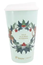 Vorschaubild 1 von Thermobecher Grün Leopard Motiv Casual Kaffeebecher