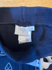 Vorschaubild 5 von Kinder Jogginghose Gr. 86 Blau Casual mit Smileys & Muster