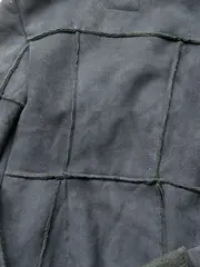 Vorschaubild 3 von Damen Felljacke Gr. 34 Schwarz Casual Herbst Winter