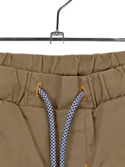 Vorschaubild 2 von Kinder Shorts Jungen Braun Gr. 110-116 Casual Kordelzug