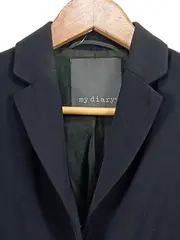 Vorschaubild 2 von Damen Business Blazer Gr. 38/M Schwarz Elegant Büro Jacke