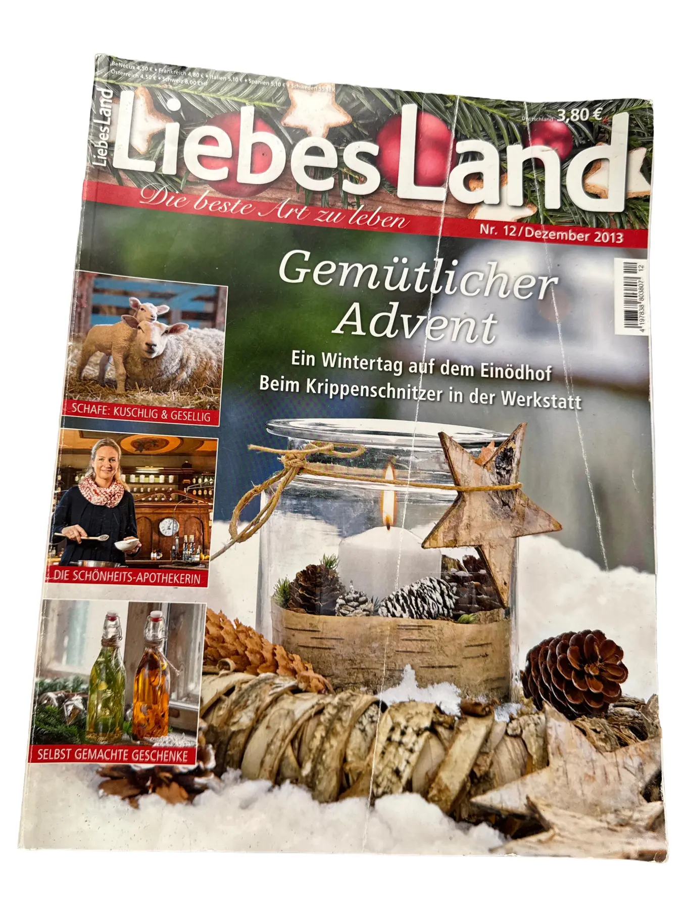 LIEBES LAND Zeitschrift Nr. 12 Dez 2013 Advent Kochen Basteln Landleben