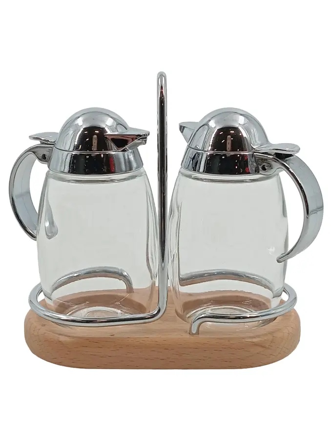 Produktbild von UENXRXE 4er-Set Glas-Probenfläschchen Mit Teleskoplöffel – 65 Mm, Auslaufsicher, Vielseitig Für Gewürze, Pulver & Co.