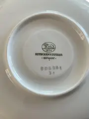 Vorschaubild 4 von Tasse Untertasse Porzellan Weiß Geometrisch Klassisch Elegant
