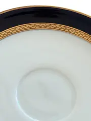 Vorschaubild 3 von Tasse Untertasse Porzellan Weiß Geometrisch Klassisch Elegant