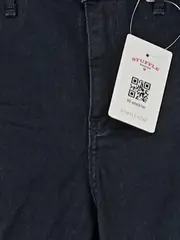 Vorschaubild 5 von Damen Destroyed Jeans Curvy High-Rise Schwarz W28/L26 Gr. 36