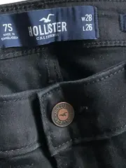 Vorschaubild 4 von Damen Destroyed Jeans Curvy High-Rise Schwarz W28/L26 Gr. 36