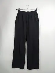 Vorschaubild 2 von Damen Stoffhose Schwarz M Weite Freizeithose Casual