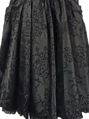 Vorschaubild 3 von Cocktailkleid Damen Gr. 31 Schwarz Vintage Gothic Rockabilly Spitze