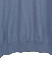Vorschaubild 3 von Damen Pullover Gr. 40/L Basic Blau Wolle