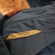 Vorschaubild 2 von Damen Bluse Gr. 36/38 Blau Casual 3/4-Arm Knopfleiste