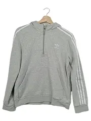 Vorschaubild 1 von Kapuzenpullover Kinder Hoodie Gr. 164 Grau Sportlich