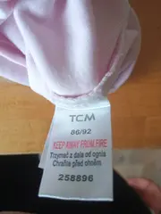 Vorschaubild 3 von TCM Baby Body Langarm Mädchen Rosa Herzen Gr. 86/92 Baumwolle