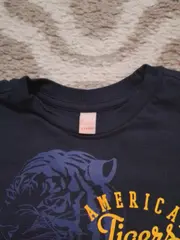 Vorschaubild 6 von Langarmshirt Jungen Gr. 92/98 Blau Tiger Print Baumwolle