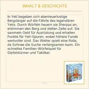 Vorschaubild 3 von Yeti Würfelspiel Benjamin Schwer Abenteuer Familienspiel