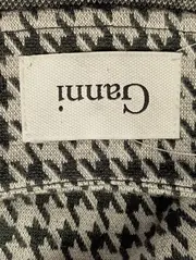 Vorschaubild 3 von Damen Strickkleid 36/S Kariert Schwarz Midi Elegant