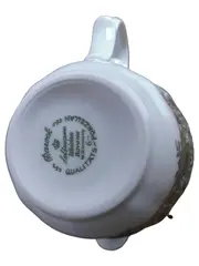 Vorschaubild 4 von Milchkännchen Barock Porzellan Weiß Blumenmuster Klassisch