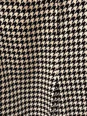 Vorschaubild 4 von Damen Faltenrock Gr. 38 Hahnentritt Muster Schwarz Weiß Klassisch