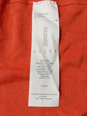 Vorschaubild 5 von Strickjacke Damen Gr. 40 Orange Klassisch Elegant Rippstrick