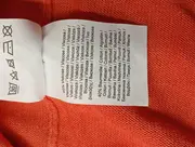 Vorschaubild 4 von Strickjacke Damen Gr. 40 Orange Klassisch Elegant Rippstrick