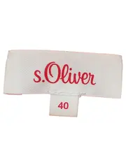 Vorschaubild 3 von Strickjacke Damen Gr. 40 Orange Klassisch Elegant Rippstrick