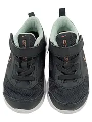 Vorschaubild 3 von Kinder Sneaker low Gr. 23.5 Schwarz Sportlich Klettverschluss Turnschuhe
