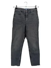 Vorschaubild 1 von Ultra High-Rise Mom Jeans Damen W26/L37 Grau Vintage Stretch