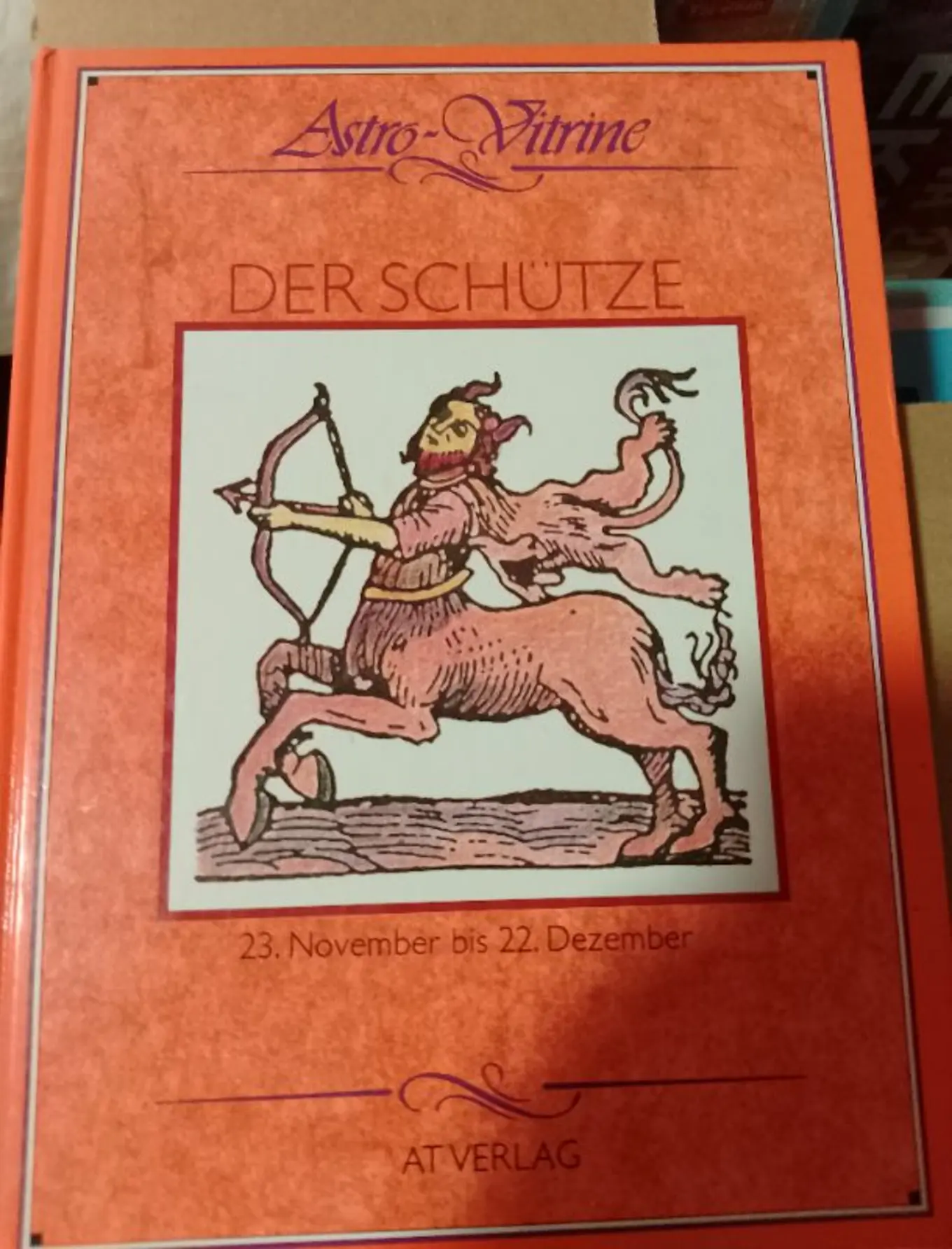 AT Verlag Astro-Vitrine Schütze Astrologie Hardcover Buch Spiritualität Esoterik