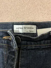 Vorschaubild 2 von Damen Jeansrock Gr. 38 M Blau Casual Midirock