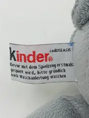 Vorschaubild 4 von Kuscheltier Nilpferd Grau 16 cm Plüschtier Stofftier