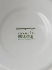 Vorschaubild 3 von Tasse und Unterteller Weiß Klassisch Porzellan Kaffeetasse Untertasse