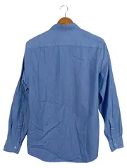 Vorschaubild 2 von Herren Business Hemd Blau Gr. M/48 Langarm Baumwolle