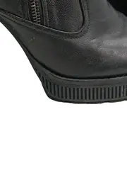 Vorschaubild 4 von Platform Ankle Boot Stiefelette Leder Schwarz Gr. 39 Absatz 10cm