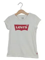 Vorschaubild 1 von T-Shirt Kinder Gr. 116 Weiß Casual Logo-Print