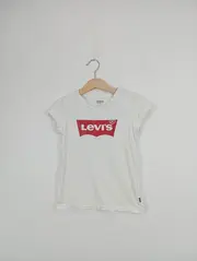 Vorschaubild 2 von T-Shirt Kinder Gr. 116 Weiß Casual Logo-Print