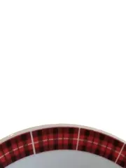 Vorschaubild 2 von Bavaria Suppenteller Porzellan Kariert Rot 23cm