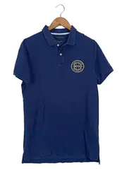 Vorschaubild 1 von Poloshirt Herren M Blau Casual NYC Logo