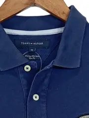 Vorschaubild 4 von Poloshirt Herren M Blau Casual NYC Logo
