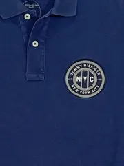 Vorschaubild 3 von Poloshirt Herren M Blau Casual NYC Logo